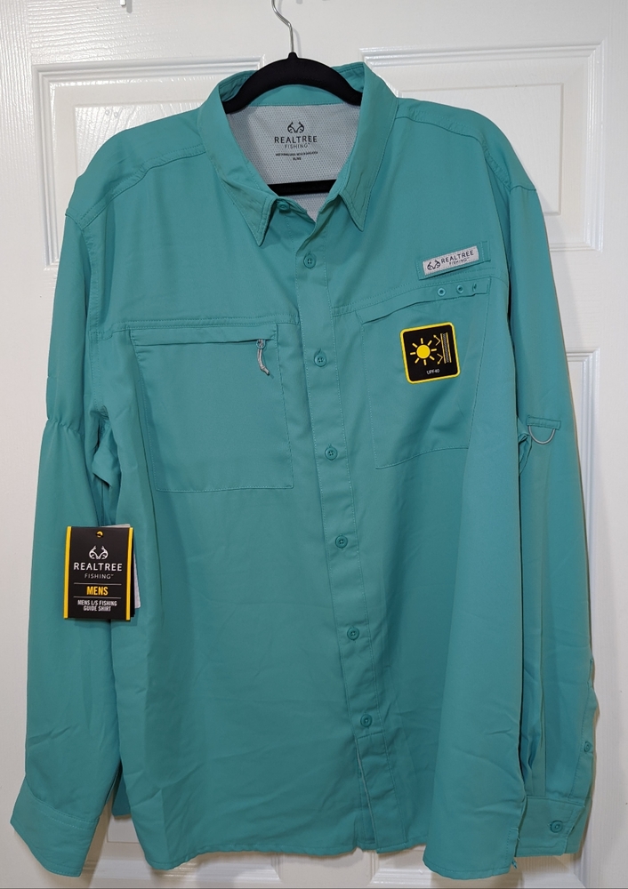 Realtree Long Sleeve fishing guide shirt